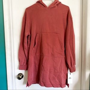 7 For All Mankind NWT Long Tunic Hoodie M